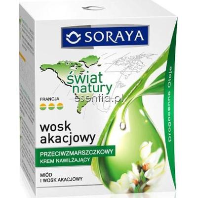 Soraya Świat Natury Przeciwzmarszczkowy krem nawilżający z woskiem akacjowym 50 ml