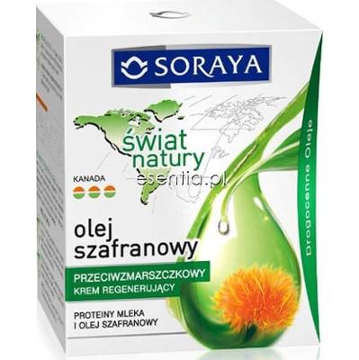 Soraya Świat Natury Przeciwzmarszczkowy krem regenerujący z olejem szafranowym 50 ml