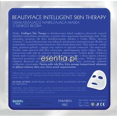BeautyFace Intelligent Skin Therapy Odmładzająco - nawilżająca maska z ginkgo biloba 