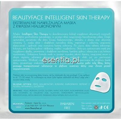 BeautyFace Intelligent Skin Therapy Ekstremalnie nawilżająca maska z kwasem hialuronowym 