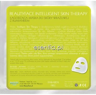 BeautyFace Intelligent Skin Therapy Łagodząca maska do skóry wrażliwej z rumiankiem 