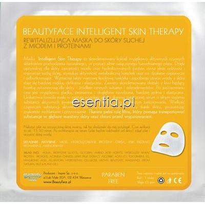 BeautyFace Intelligent Skin Therapy Rewitalizująca maska do skóry suchej z miodem i proteinami 