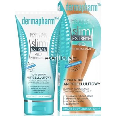 Eveline Slim Extreme 4D Dermapharm Koncentrat antycellulitowy - kuracja zwalczająca zaawansowany cellulit 200 ml