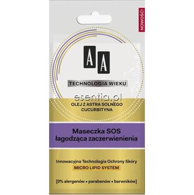 AA Technologia Wieku Maseczki Maseczka SOS łagodząca zaczerwienienia 10 ml