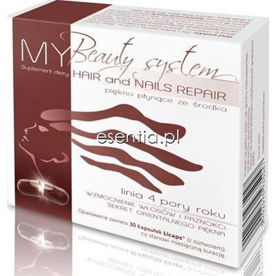 My Beauty System 4 pory roku My Hair and Nails Repair Nutrikosmetyk op./ 30 kapsułek