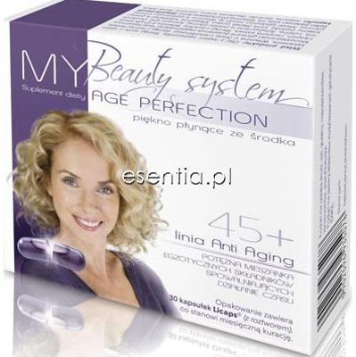 My Beauty System Anti-Aging My Age Perfection 45+ Nutrikosmetyk op./ 30 kapsułek
