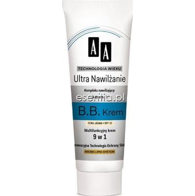 AA Technologia Wieku Ultra Nawilżanie Multifunkcyjny Krem BB 9 w 1 50 ml
