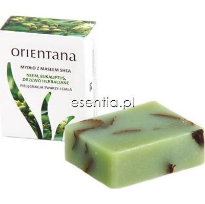 Orientana  Mydło z masłem shea, Neem, Eukaliptus i Drzewo herbaciane 100 g