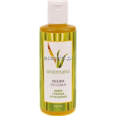 Orientana  Olejek do ciała Imbir i Trawa cytrynowa 210 ml