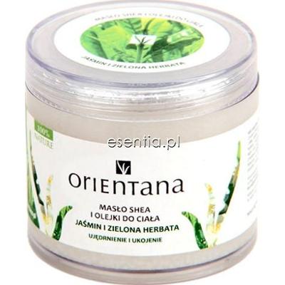 Orientana  Masło Shea i olejki do ciała Jaśmin i Zielona herbata 100 g