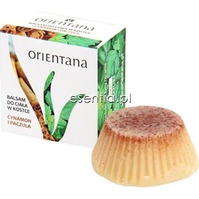 Orientana  Balsam do ciała w kostce Cynamon i Paczula 60 g