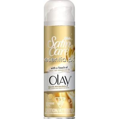 Gillette Satin Care Żel do golenia dla kobiet Satin Care & Olay 