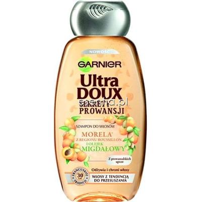 Ultra Doux Sekrety Prowansji Szampon do włosów Morela i Olejek Migdałowy 250 ml