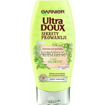 Ultra Doux Sekrety Prowansji Odżywka do włosów Olejek z Rozmarynu i Liść Oliwny 200 ml