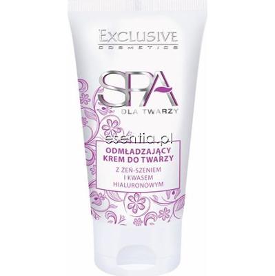 Exclusive Cosmetics SPA dla twarzy Odmładzający Krem z żeń-szeniem i kwasem hialuronowym 50 ml