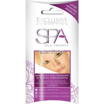 Exclusive Cosmetics SPA dla twarzy Maseczka hialuronowa 23 g