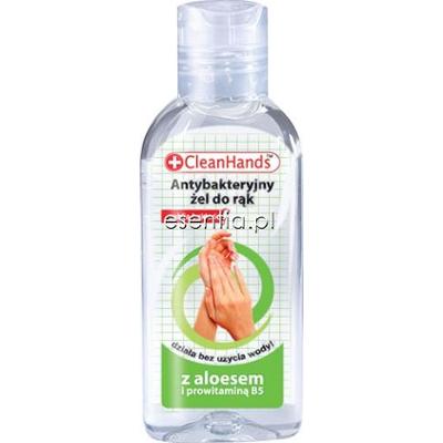 CleanHands  Antybakteryjny żel do rąk 50 ml tubka, 100 ml butelka lub 250 ml butelka z dozownikiem