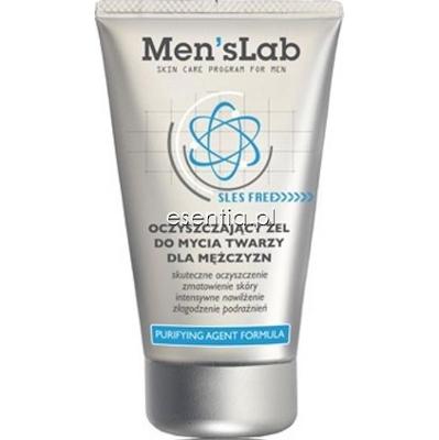 Efektima Men's Lab Energy Booster Oczyszczający żel do mycia twarzy dla mężczyzn 150 ml