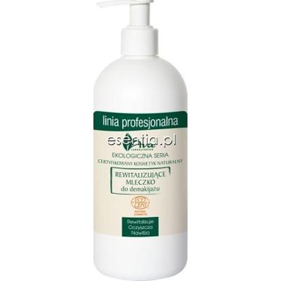 Ava profesjonalna  Certyfikowany Kosmetyk Naturalny - Mleczko do demakijażu rewitalizujące 500 ml