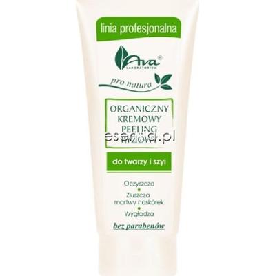 Ava profesjonalna  Organiczny kremowy peeling ryżowy 200 ml