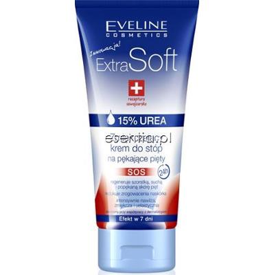 Eveline  Extra Soft SOS 15% UREA Zmiękczający krem do stóp na pękające pięty 100 ml