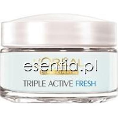 L'Oreal Paris Triple Active Żel-krem nawilżający Fresh do skóry normalnej i mieszanej 50 ml