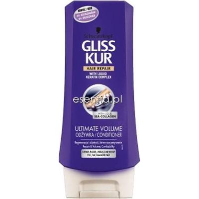 Gliss Kur  Odżywka do włosów Ultimate Volume 200 ml