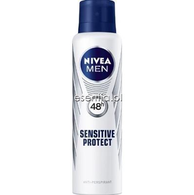 NIVEA NIVEA MEN Dezodorant antyperspiracyjny w sprayu Sensitive Protect 150 ml