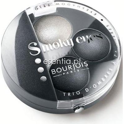 Bourjois  Cienie do powiek Trio Smoky Eyes 