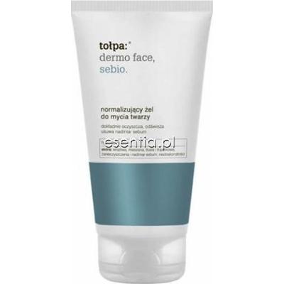 Tołpa dermo face. sebio. Normalizujący żel do mycia twarzy 150 ml