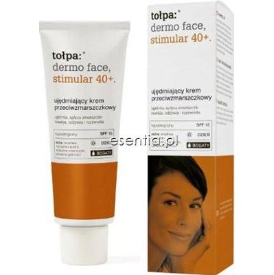 Tołpa dermo face. stimular 40+. Ujędrniający krem przeciwzmarszczkowy, bogaty, na dzień 40 ml