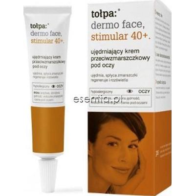 Tołpa dermo face. stimular 40+. Ujędrniający krem przeciwzmarszczkowy pod oczy 10 ml