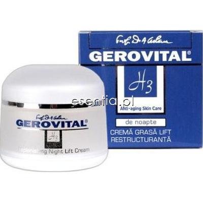 Gerovital H3 Krem odżywczy na noc tłusty 40+ 30 ml
