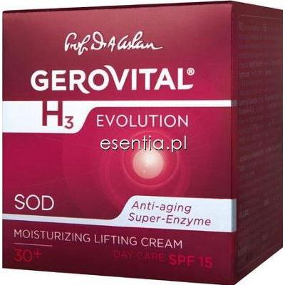 Gerovital H3 Evolution Krem nawilżająco - liftingujący na dzień SPF15 50 ml