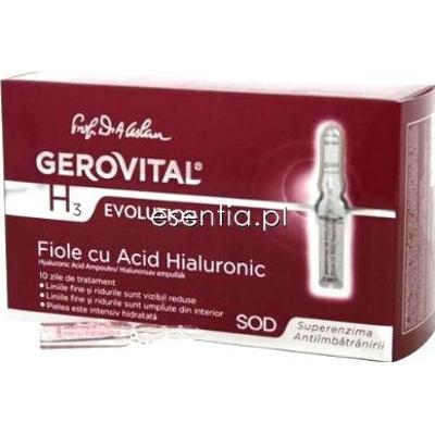 Gerovital H3 Evolution Ampułki z kwasem hialuronowym 
