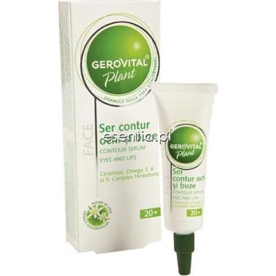 Gerovital Plant Serum na kontur oczu i ust 15 ml