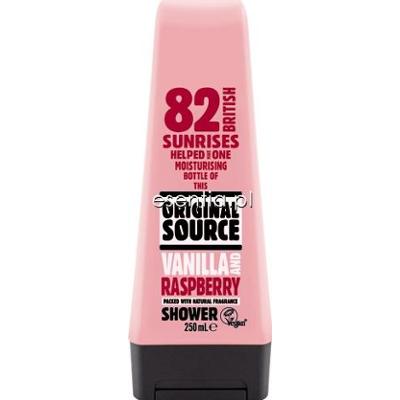 Original Source  Żel pod prysznic Raspberry and Vanilla Milk 250 ml