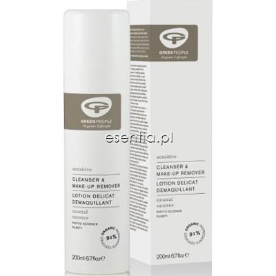 Green People  Bezzapachowe mleczko oczyszczające do twarzy 200 ml lub 50 ml