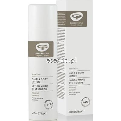 Green People  Bezzapachowy balsam do rąk i ciała 200 ml