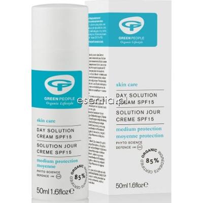 Green People  Day Solution - krem na dzień z filtrem SPF 15 50 ml