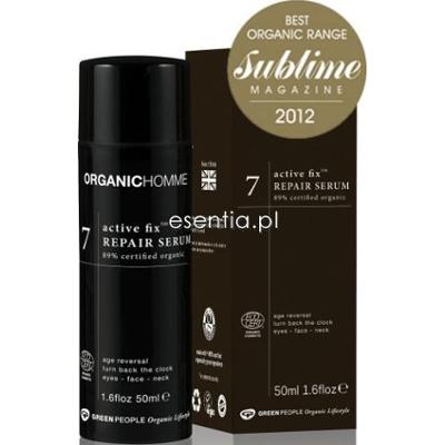 Green People  Aktywne serum odbudowujące dla mężczyzn 50 ml