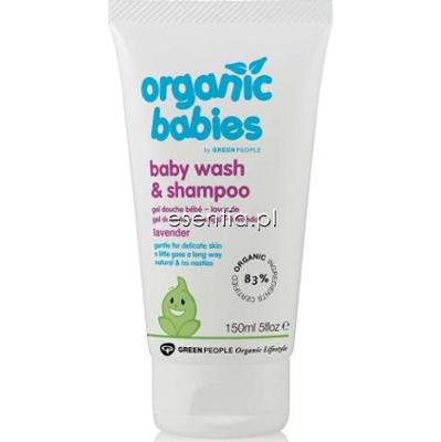 Green People  Lawendowy żel i szampon 2 w 1 dla niemowląt 150 ml