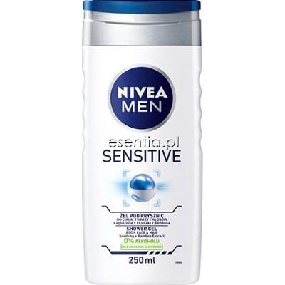 NIVEA NIVEA MEN Żel pod prysznic Sensitive 250 ml