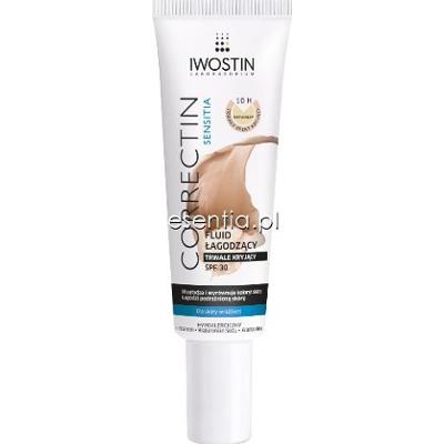 Iwostin  Correctin Sensitia Fluid łagodzący trwale kryjący SPF 30 