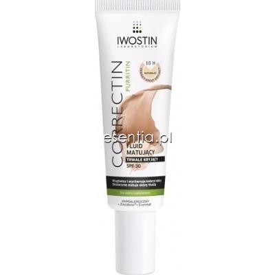 Iwostin  Correctin Purritin Fluid matujący trwale kryjący SPF 30 
