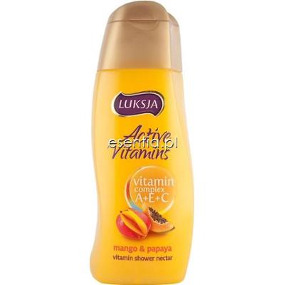 Luksja  Witaminowy nektar pod prysznic Papaya i Mango 500 ml