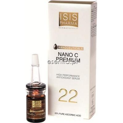Isis Pharma  Nano C Premium Serum odmładzające likwidujące zmarszczki istniejące zmarszczki 8 ml