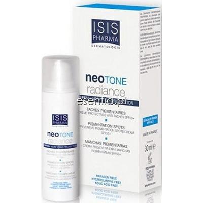 Isis Pharma  Neotone Radiance serum na dzień likwidujące przebarwienia skóry z filtrem SPF50+ 30 ml