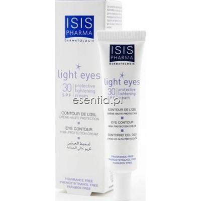 Isis Pharma  Light Eyes Krem do okolic oczu o właściwościach ochronnych i rozświetlających z filtrem SPF 30 15 ml