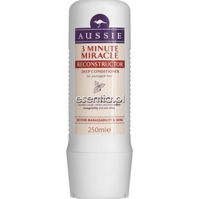 Aussie  3 Minute Miracle Reconstructor Kuracja do włosów zniszczonych 250 ml